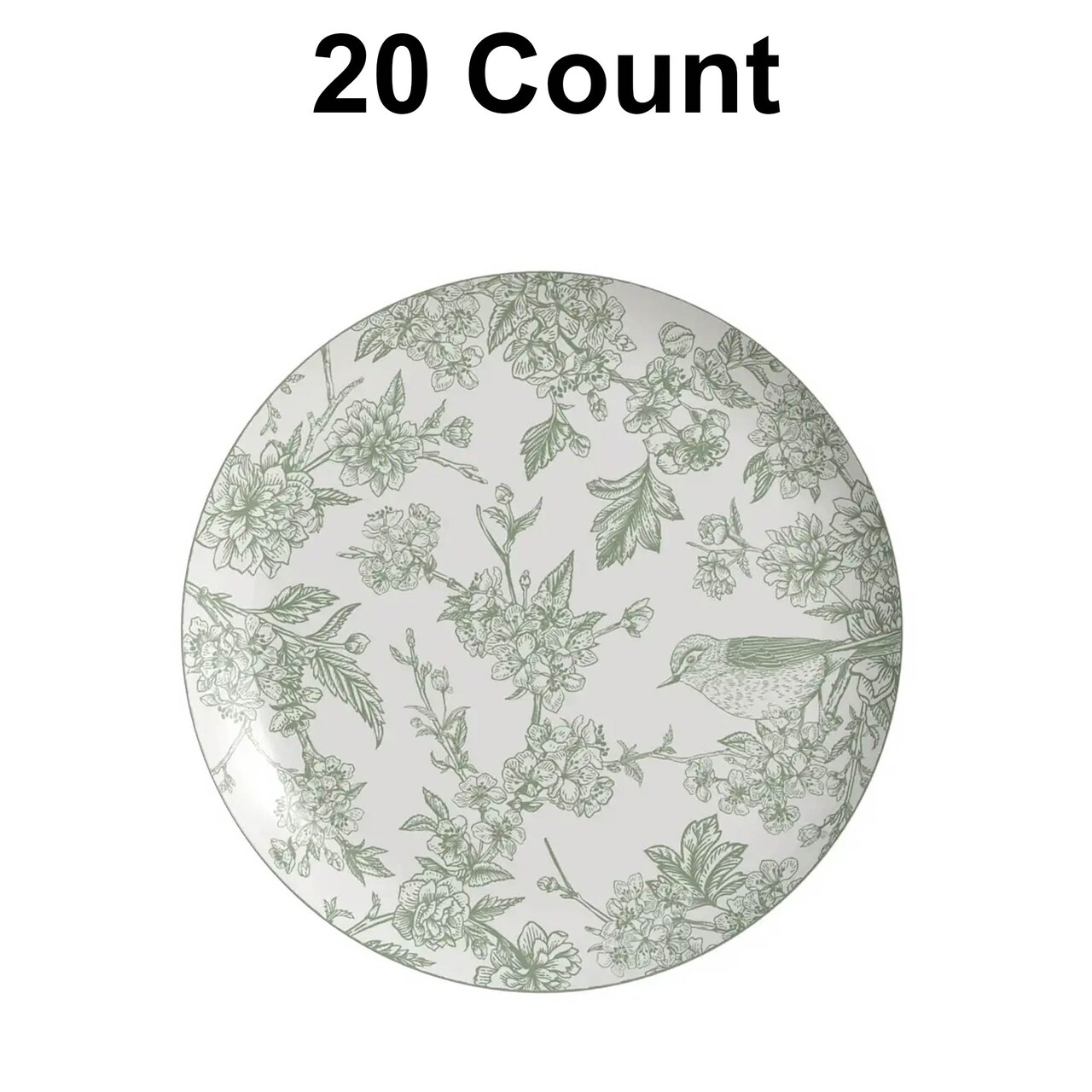 20 Count Earthtrends Yaffa Design Paper Plates Add Sophistication to Events 10 Inch